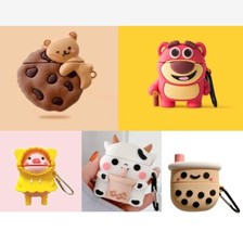For Airpods Pro Cute 3D Silicone Shockproof Charging Case Cover