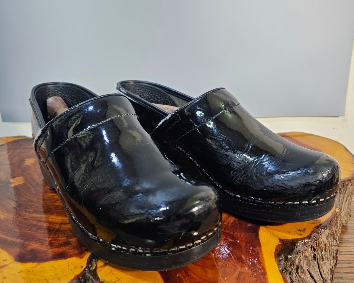 Dansko Black Professional Clogs Mens EU 47 Chef Nurse Work Shoes Professional Mens Black Box – Dansko main image 3