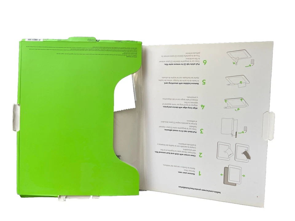 Belkin iPad Screen Protector 1 Pack Screenforce Transparent 9.7-inch, Air, Air 2 - Image 3 of 3