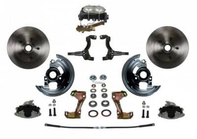 1962-67 Chevy II / Nova Leed Brakes Vorne Manuell Scheibenbremse Set ( Uni