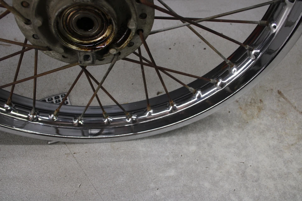 Yamaha XS2 1972 Street Twin 650 buje de rueda delantera XS650 2372.NC Foto 2 de 4