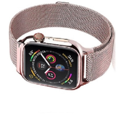 Apple Watch HR/ECG 40mm Gold Aluminum Case with Pink Sand Sport Band - Regular 