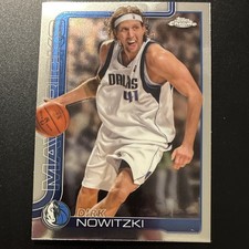 Topps Chrome 8-Bit Ballers Dirk Nowitzki #8B-22 2025-26 Dallas Mavericks