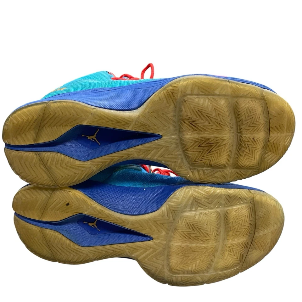 NIKE JORDAN SUPER.FLY 2 ALL STAR POLVO OSCURO AZUL INFRARROJO 656326-423 EE. UU. TALLA 10 Foto 2 de 4