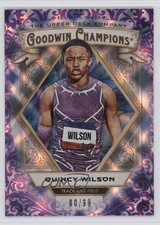 2025 Upper Deck Goodwin Champions Purple Diamond 80/99 Quincy Wilson #44