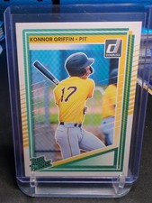 Panini 2025 Donruss Rated Prospect #123 Konnor Griffin Pittsburgh Pirates