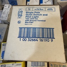 10 NEW Eagle 277w-Box White Pilot Light Toggl...