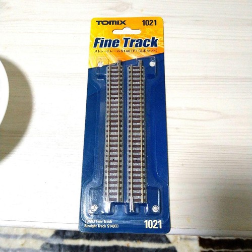 TOMIX NGauge Straight Track 1021 Set de 2 | Condition: Usado