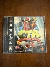 CTR: Crash Team Racing (PlayStation 1, 1999) Complete CIB Tested Black Label