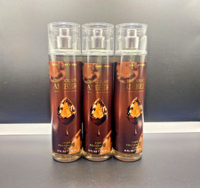 Bath and Body Works CHOCOLATE AMBER FINE FRAGRANCE MIST 8 FL OZ SET OF 3