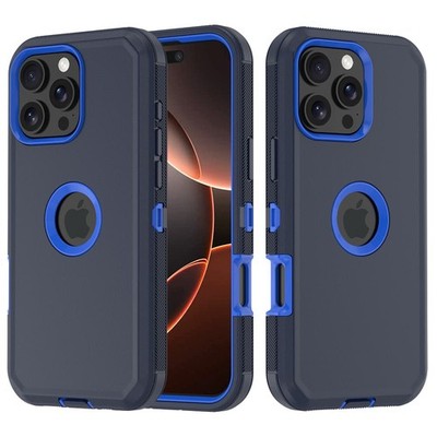 For iPhone 15 Pro Max 15 Plus Phone TPU Case Heavy Duty Cover+2xScreen Protector