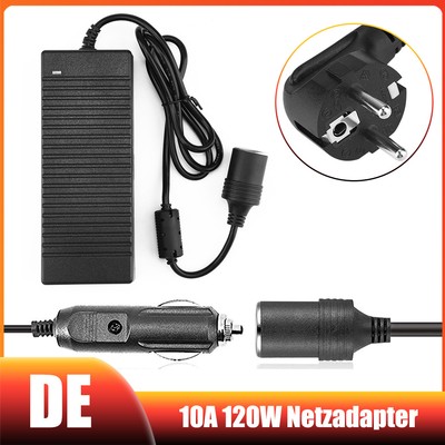 AC 220V auf DC 12V KFZ Netzadapter Netzteil Spannungwandler Zigarettenanzünder