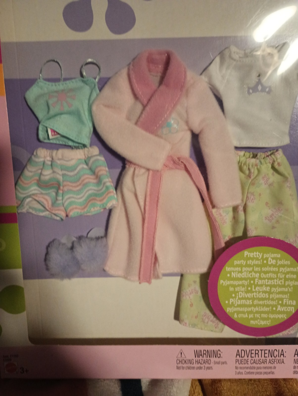  Very RARE Vintage Barbie 3  casual or pajama Fashion Gift P