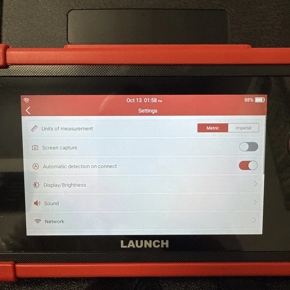 Herramienta de escaneo LAUNCH Creader Professional 919x, CANFD, servicio DoIP ECU 35+ Foto 4 de 4