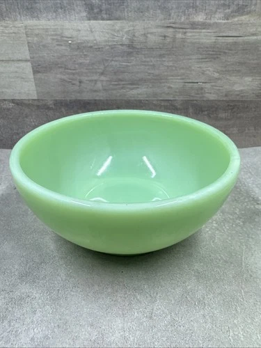 VTG Fire King Jadeite Cereal Chili Bowl 5" Oven Ware Green Made in USA