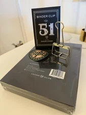 2 Items Archer & Olive A5 Marked. Limited Edition Notebook And Clip