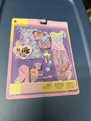 Mattel Happy Family Midge & Baby Barbie Fashion and Accessories #47629