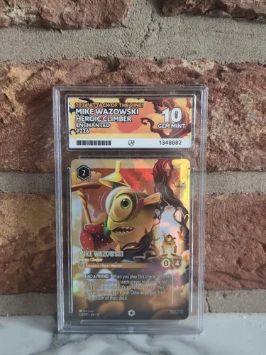 Lorcana - Mike Wazowski - Heroic Climber Enchanted - Ace 10