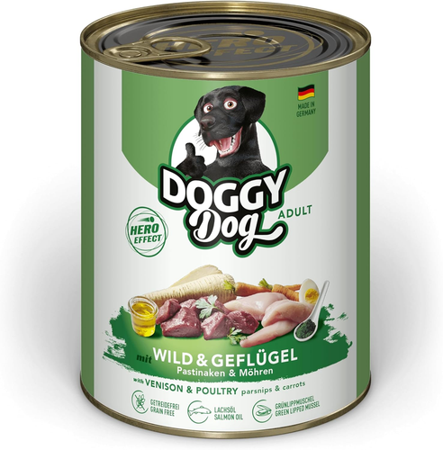 DOGGY Dog Paté Geflügel Puppy Junior Nassfutter 150g-800g verschiedene Sorten - Afbeelding 15 van 17