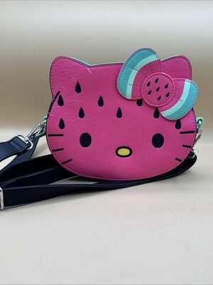 Loungefly Watermelon Hello Kitty Sanrio Crossbody Purse RARE HTF