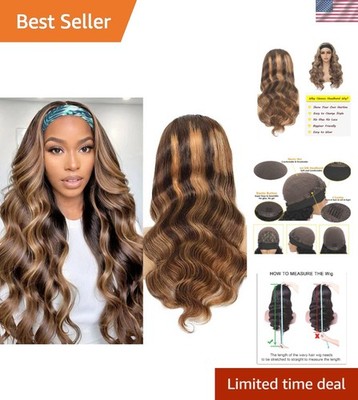 Versatile 18 Inch Glueless Body Wave Wig with Accessories for Effortless Style
