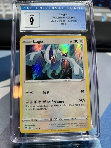 Lugia graded CGC 9 for sale on eBay