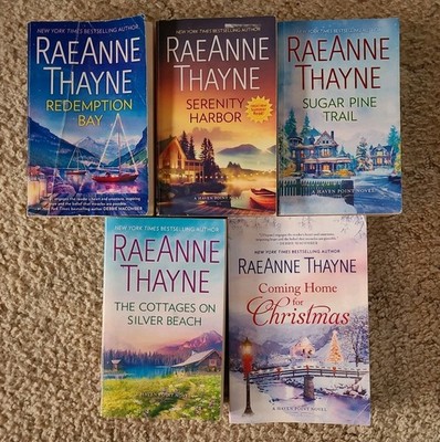 RAEANNE THAYNE ''HAVEN POINT'' SERIES - LOT OF 5 PAPERBACK ROMANCE BOOKS