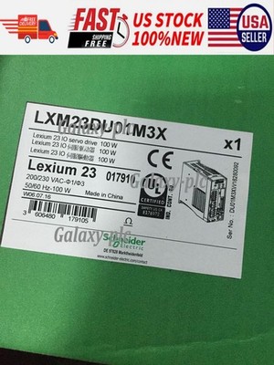 One New Schneider LXM23DU01M3X Servo Drive In Box Fast Shipping