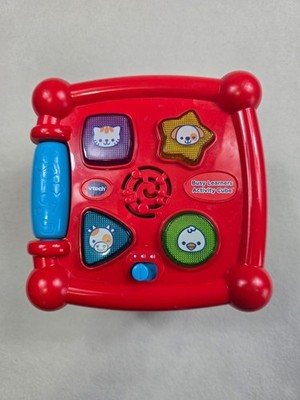 Vtech Busy Learners Activity Cube Interactive Toy Clean *Works*