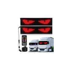 Multifunctional Bright 2PCS Devil Eyes for Cars Windshield - 23x5in Upgraded...