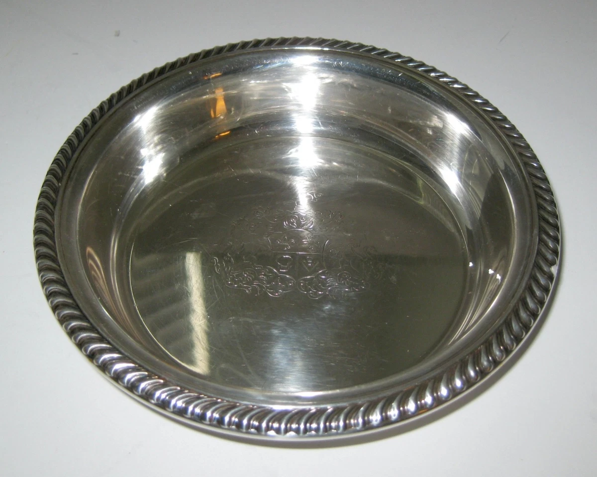Webster Wilcox In Antique Us Silver-Plated Platters & Trays for