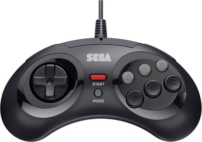 Retro-Bit Sega Megadrive Wireless Arcade Pad (Multiplattform) Grade ''gut'' gebraucht