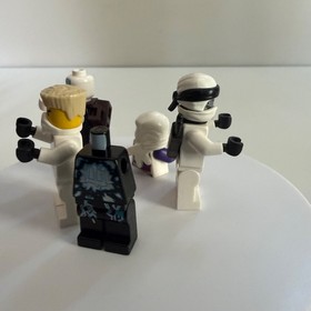 Lego Ninjago 70724 70726 70730 70742 Zane Pixal Minifigures 2507 2506 2504 2113