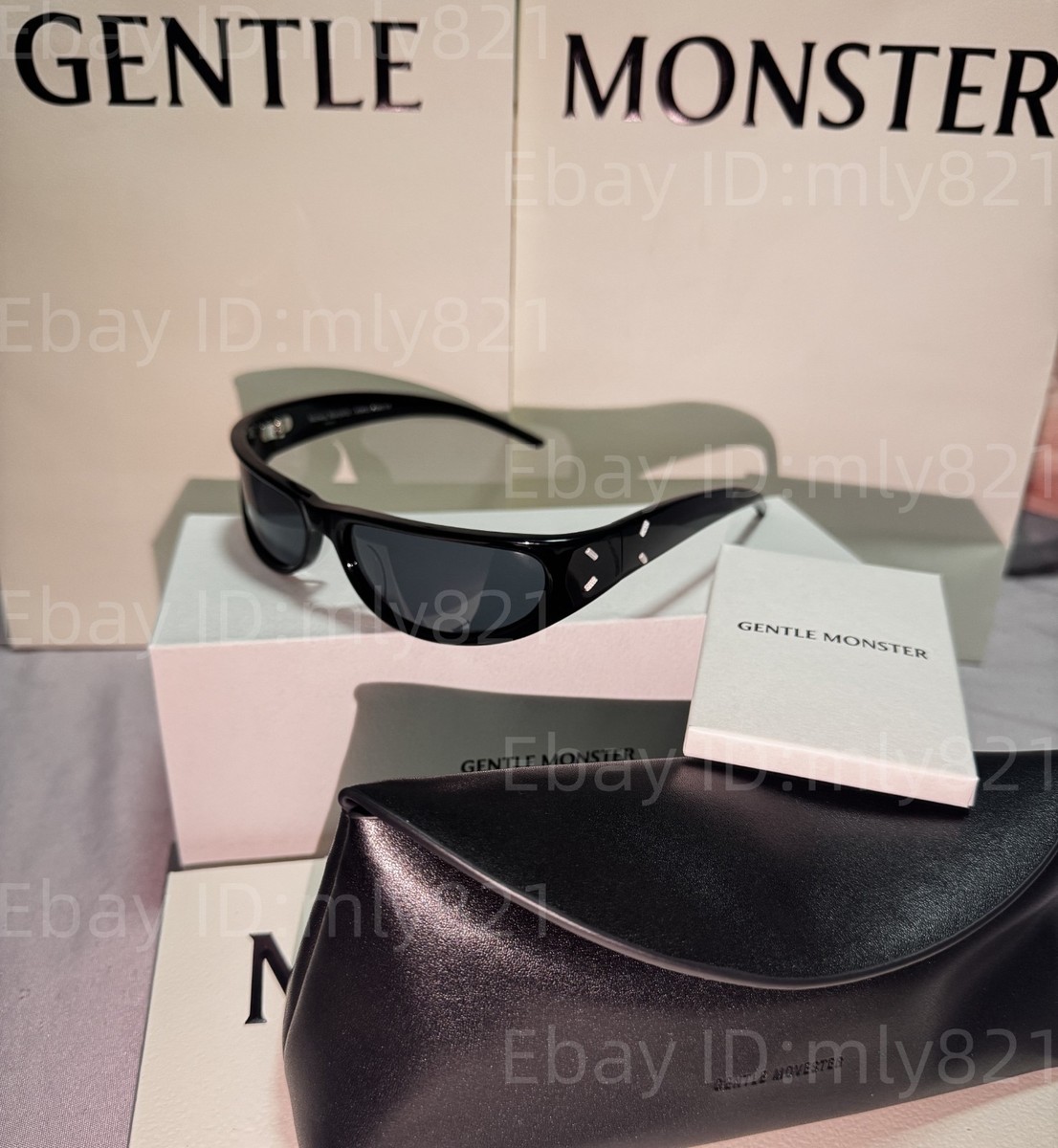 GentleMonster Sunglasses Maison Margiela x MM203 01 Black Frame