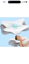 Cervical Neck Pillow for Pain Relief Ergonomic Side Sleeper Pillow Neck Support