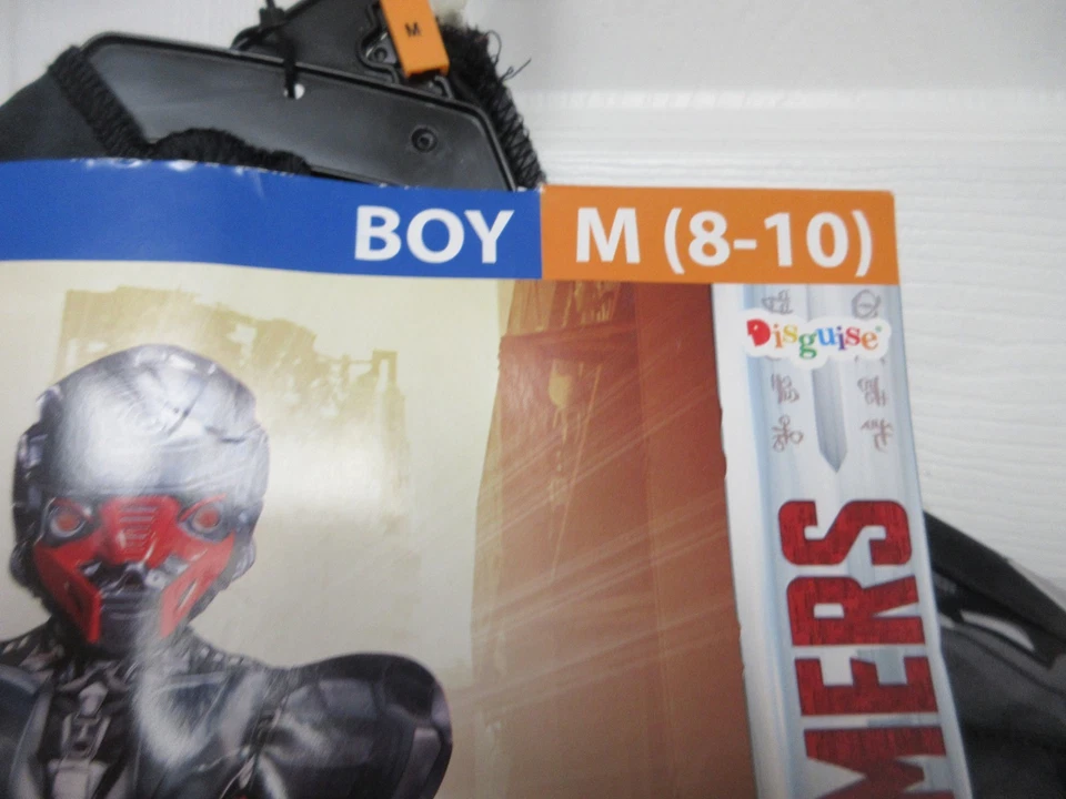 Transformers Kids Halloween Custome Hot Rod Muscle Autobot Boys Size M 8-10 New - Image 4 of 4