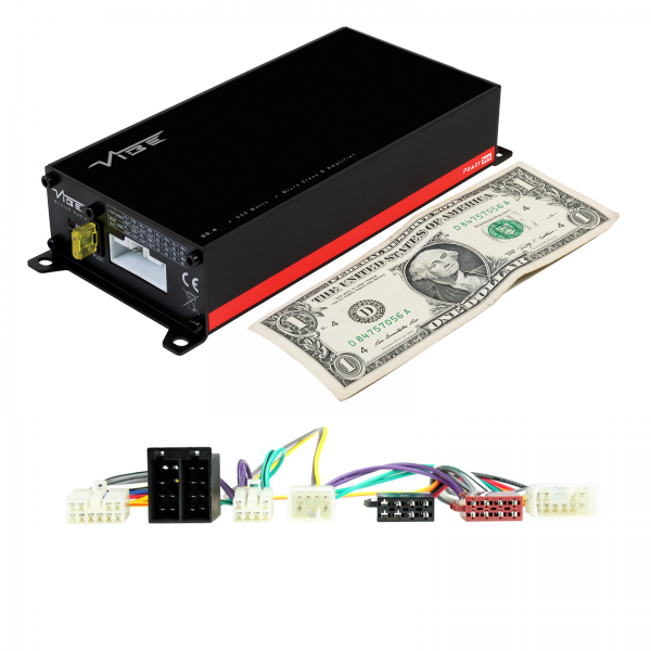 Vibe POWERBOX65.4TOYO1-V9 Plug & Play 4 Channel Amplifier Upgrade for Toyota