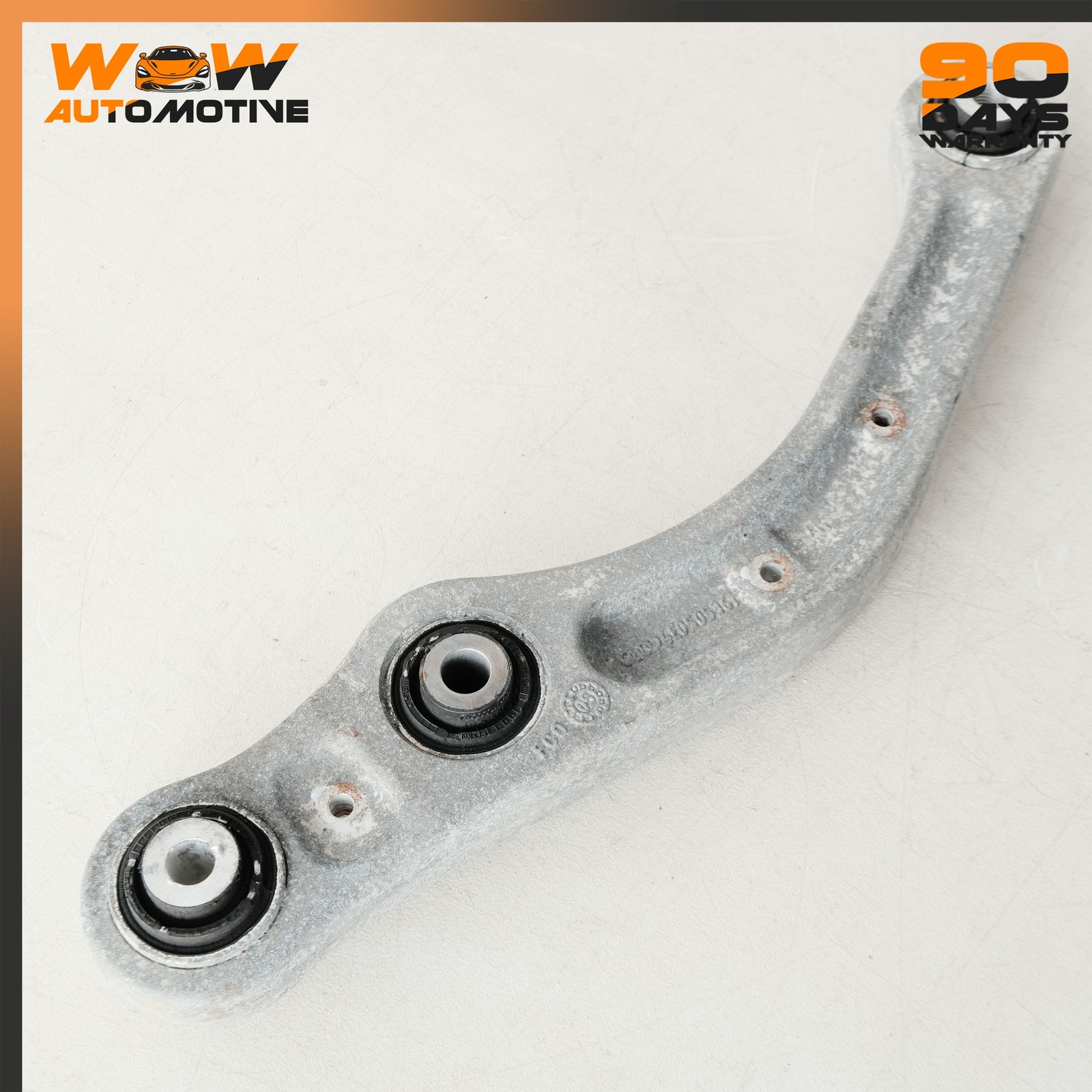 04-13 BENTLEY CONTINENTAL FLYING SPUR REAR LEFT SUSPENSION CONTROL ARM SET OEM