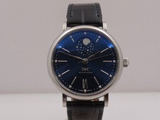 IWC PORTOFINO MOON PHASES AUTOMATIC IW4590 WITH PAPERS LIMITED EDITION WATCH 8