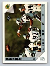 1992 Ultimate World League of American Football - Reggie Slack #109