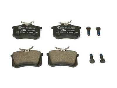 Rear ATE Brake Pad Set Brake Pad Set fits Audi A4 Quattro 1999-2006 46VKHQ