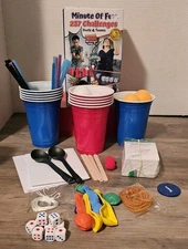 Funwares Minute of Fun Party Game - Minute to Win It Challenges for Duels