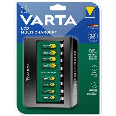 VARTA Akku Ladegerät LCD Multi Charger+ AA/AAA USB-C unbestückt