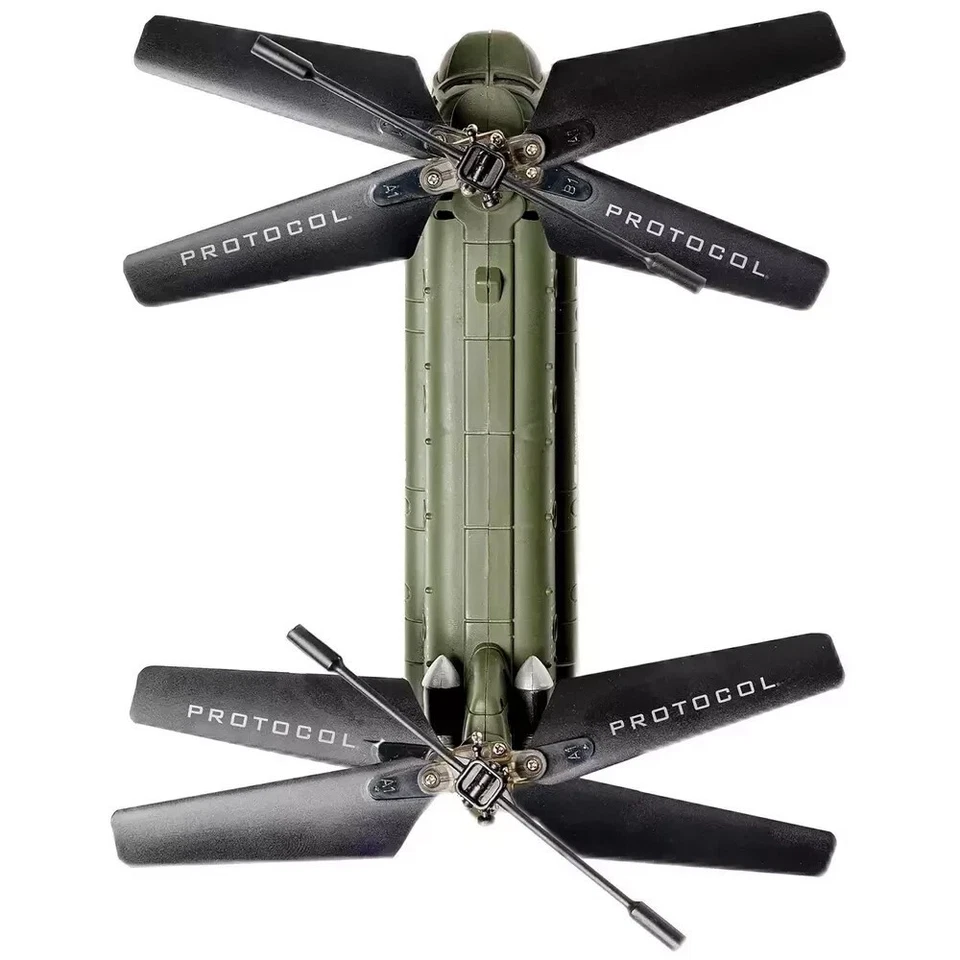 LATEST PROTOCOL Tactical Cargo Chinook RC Helicopter Drone with Gyro Stabilizer - Image 2 of 4