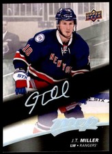 2017-18 Upper Deck MVP Super Script J.T. Miller 04/25 New York Rangers #78