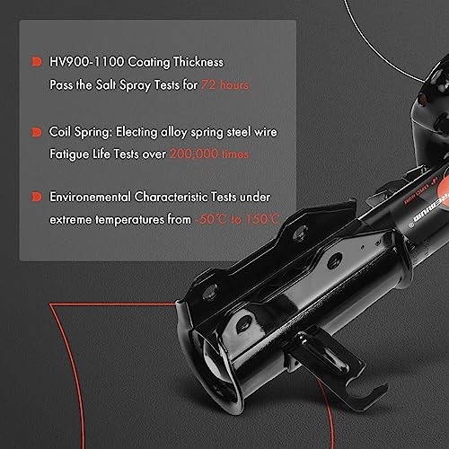 Front Complete Struts Compatible with Chevrolet/Chevy Malibu 2013-2015, - Picture 5 of 7