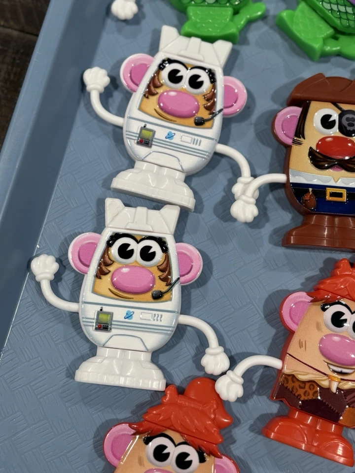 Gran Lote - Wendy's Kids Meal Toys Mr. & Mrs. Cabezal de patata 2025 - 18 unidades (usado) Foto 4 de 4