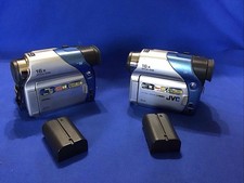  2  JVC Digital Video Camcorders GR-D72U with Battery - PARTS  USED