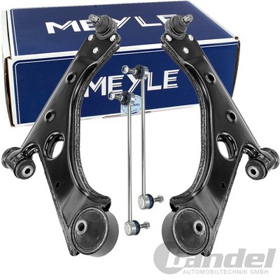 2x MEYLE QUERLENKER + KOPPELSTANGEN VORNE LINKS/RECHTS für OPEL CORSA D+E