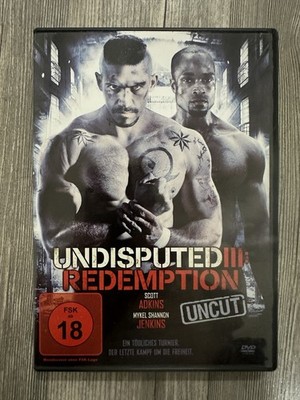 DVD Undisputed 3 III Redemption Uncut FSK 18 Scott Adkins